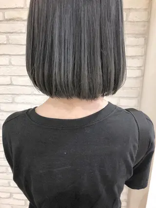 ミディアム カラー HAUS 片山みほのヘアスタイル