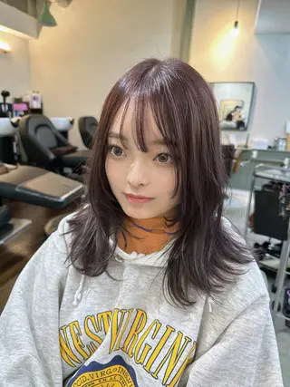 ミディアム no aのヘアスタイル