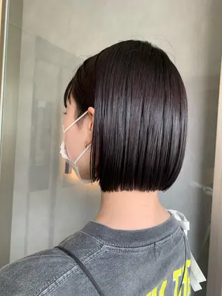 ショート カラー 【髪質改善🌿】木本 志歩のヘアスタイル