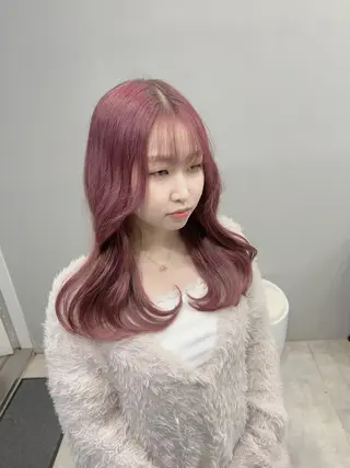 ミディアム カラー I've for hair所属・🫧艶ダブルカラー ブリーチ🫧トモヤのヘアスタイル