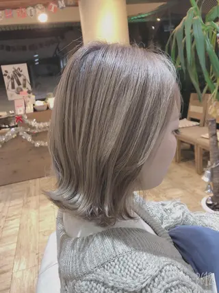 ミディアム カラー 【垢抜け大人髪】 TIARA西山のヘアスタイル