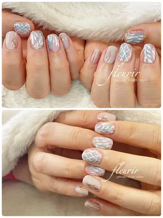 ネイル フルリール 【プライベートサロンのネイルデザイン