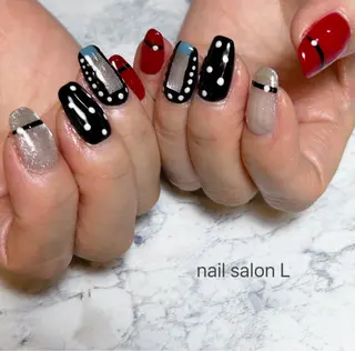 ネイル 吉川市 ネイルサロンLのネイルデザイン