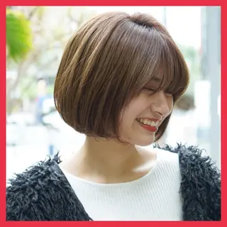 ミディアム 髪質改善縮毛矯正 リピートNo.1米倉のヘアスタイル