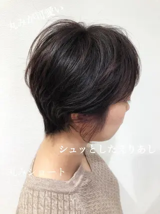 ショート パーマ 大人女性のショート ・ボブ✂︎沼尻典祥のヘアスタイル