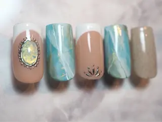 ネイル 7nail所属・なんば7nail YUZUHAのネイルデザイン