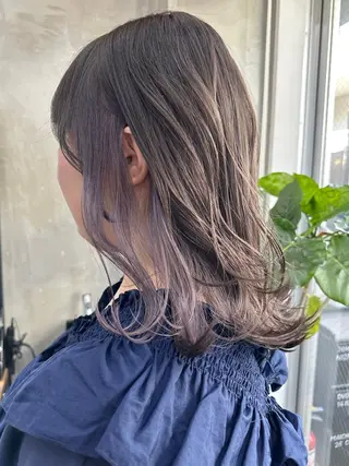 カラー ブリーチダブルカラー 【koide】のヘアスタイル