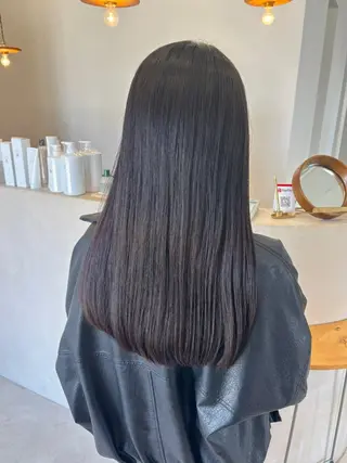 ロング 真弓 理沙のヘアスタイル