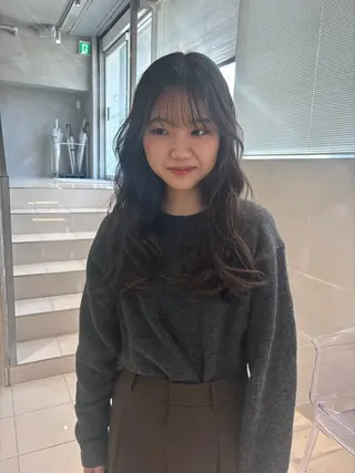 カラー 透明感カラー/set /hana🍀🪽‪のヘアスタイル