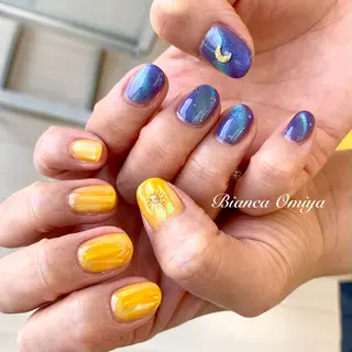 ネイル ネイルサロンビアンカ 大宮店長 モリサワのネイルデザイン