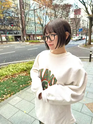 ショート Gardenhair 小笠原篤矢ショートのヘアスタイル