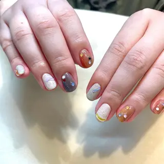 ネイル 新井 ひなののネイルデザイン