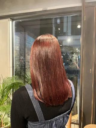 セミロング カラー PANOLA下北沢店所属・ボブカットモデル募集 🌟hana🦖のヘアスタイル