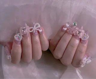 ネイル 長さだし専門店 M2　rikaのネイルデザイン