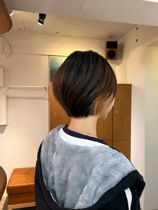 ショート ENIEN MAKE'S 立川所属・綾/ベージュカラー /パーマ🩰のヘアスタイル