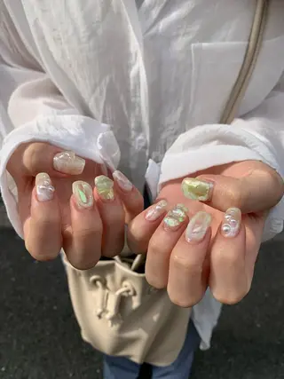 ネイル kana/モード ・グランジ໒꒱のネイルデザイン