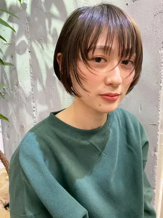 ショート くせ毛カットとパーマ /美容室難民の方是非のヘアスタイル