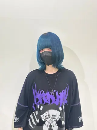 カラー オノ ソウイチロウ/ ブリーチ/パーマのヘアスタイル