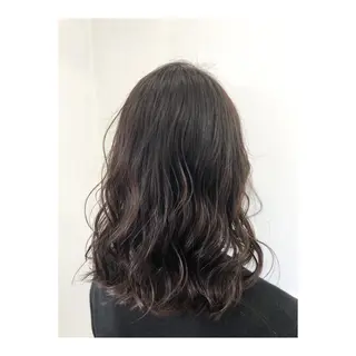 セミロング カラー YUIMARL なつきのヘアスタイル