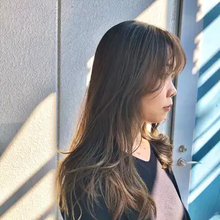 ロング 竜太/髪質改善カラ ー/似合わせカットのヘアスタイル