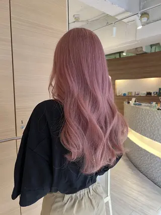 ロング カラー 顔周りカット/ボブ/ ツヤ髪/coconaのヘアスタイル