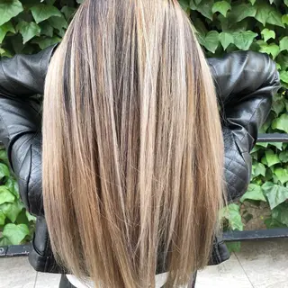 ミディアム カラー JILBLAN京都 ショート/ハイライトのヘアスタイル