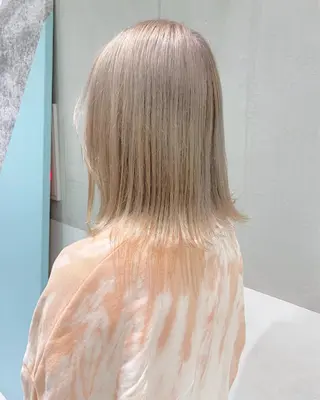 ミディアム カラー minami🪷 暖色カラーのヘアスタイル