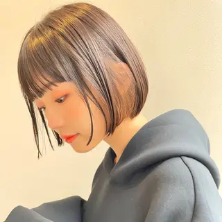 ショート sea by luvismけやき通り2号店所属・ボブ/ショート/ 縮毛矯正/岸本恭明のヘアスタイル