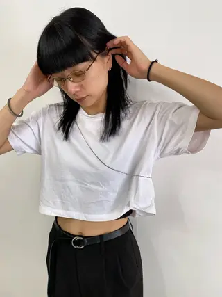 セミロング カラー . nanamiのヘアスタイル