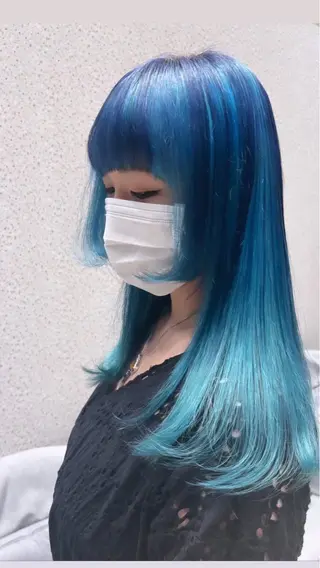 ロング カラー 上大岡エリアNo.1 マスダタクトのヘアスタイル