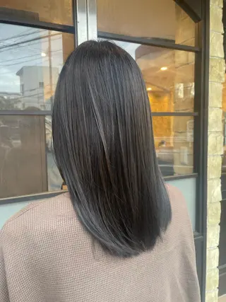 セミロング カラー ルリアン所属・スタイリスト 🌸Manami🌸のヘアスタイル