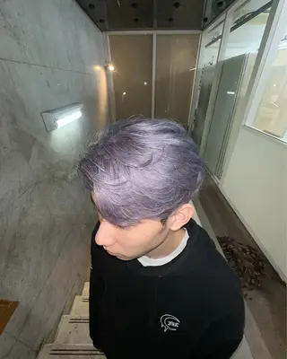 カラー メンズ 佐古 遼太のヘアスタイル