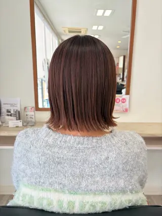 ミディアム ヘアアレンジ 梶上 有紗のヘアスタイル