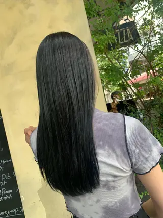 ロング カラー なぽ ❤︎ y2k/韓国nailのネイルデザイン