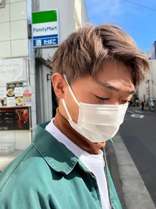 ショート カラー 💖デザインカラー/ タダ ハナカ💖のヘアスタイル