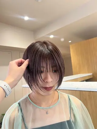 ショート 🪞表参道パーマ Nikachi🪞のヘアスタイル