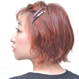 ショート カラー ヘアアレンジ Hair salon   Dulce oro所属・石川 友美のその他イメージ