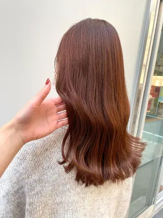 ロング カラー ヘアアレンジ hazuki🐈‍⬛ 透明感カラーのヘアスタイル