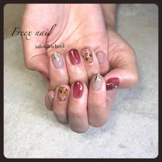 ネイル Freex nail所属・freex nail /ニュアンス/個性派のネイルデザイン