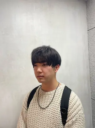 メンズ acroあべの店所属・🧸顔周りカット /透明感🎀のヘアスタイル