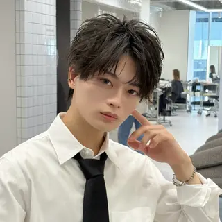 ショート パーマ メンズ メンズ支持No.1 🔥/パーマ/鈴汰郎のヘアスタイル