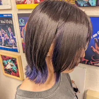 ミディアム カラー fuwat所属・秋葉原でカラーする なら🐉ちぇーたんのヘアスタイル