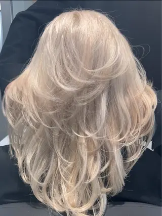 セミロング カラー 💖梅田レイヤー💖 副店長Tsubasaのヘアスタイル