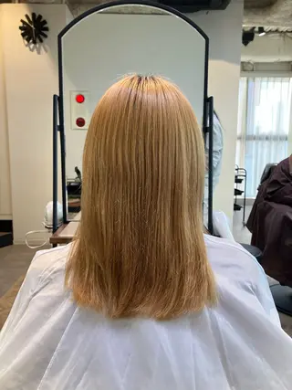 ロング 及川まき 　オリーブ グレージュカラー♪のヘアスタイル