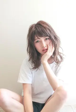 ミディアム カラー パーマ 🌈限定価格🌈 鈴木　瑛輔のヘアスタイル