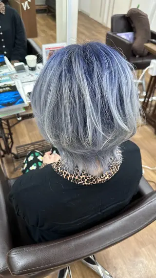 ショート カラー トリント蘇我所属・福島 ユウタのヘアスタイル