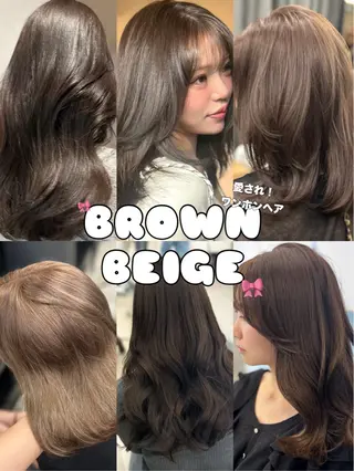 ロング カラー ICY表参道所属・ERIKA YAMAMOTOのヘアスタイル