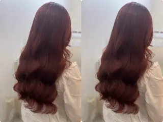 ロング カラー ASAHI Lovisのヘアスタイル