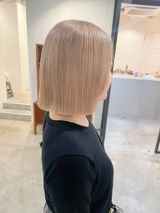 ショート カラー Takuma Suzuki中目黒のヘアスタイル