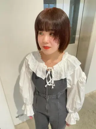 ミディアム カラー ANY/ Nanaのヘアスタイル